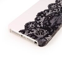 Tuff-Luv Cover mit exklusiver Grafik für Apple iPhone 5 inkl. Displayschutz - Chantilly Lace