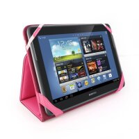 Tuff-Luv Type-View Tasche für Samsung Galaxy Note - 10.1 in Pink