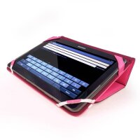 Tuff-Luv Type-View Tasche für Samsung Galaxy Note - 10.1 in Pink