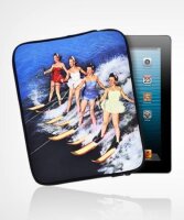 4-OK Vintage Surf Tasche für Tablet bis 10,1 Zoll
