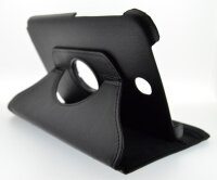 4-OK Rotatory mit Stand für Samsung Galaxy Note 8.0 in Schwarz