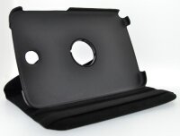 4-OK Rotatory mit Stand für Samsung Galaxy Note 8.0 in Schwarz