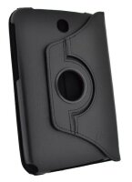 4-OK Rotatory mit Stand für Samsung Galaxy Note 8.0 in Schwarz