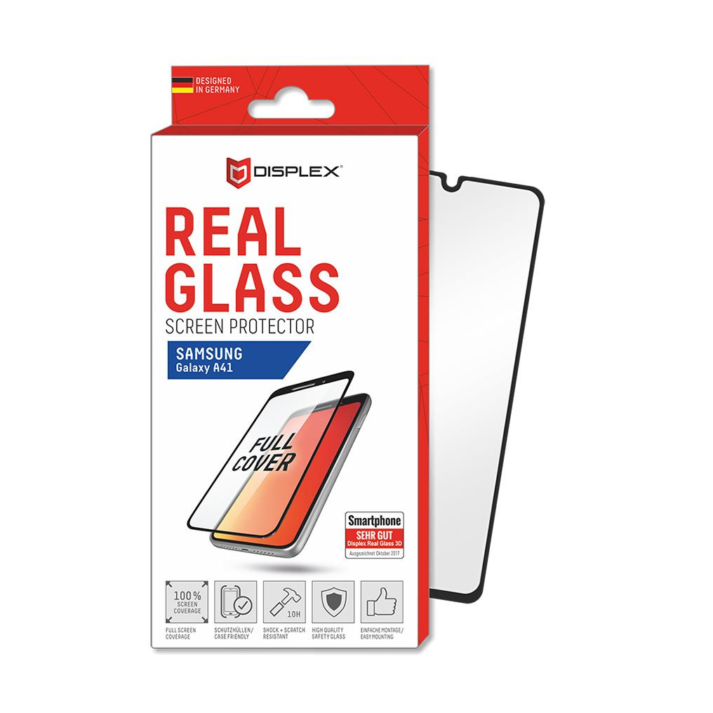 Displex Real Glas Display Schutz Folie + Rand 10H für