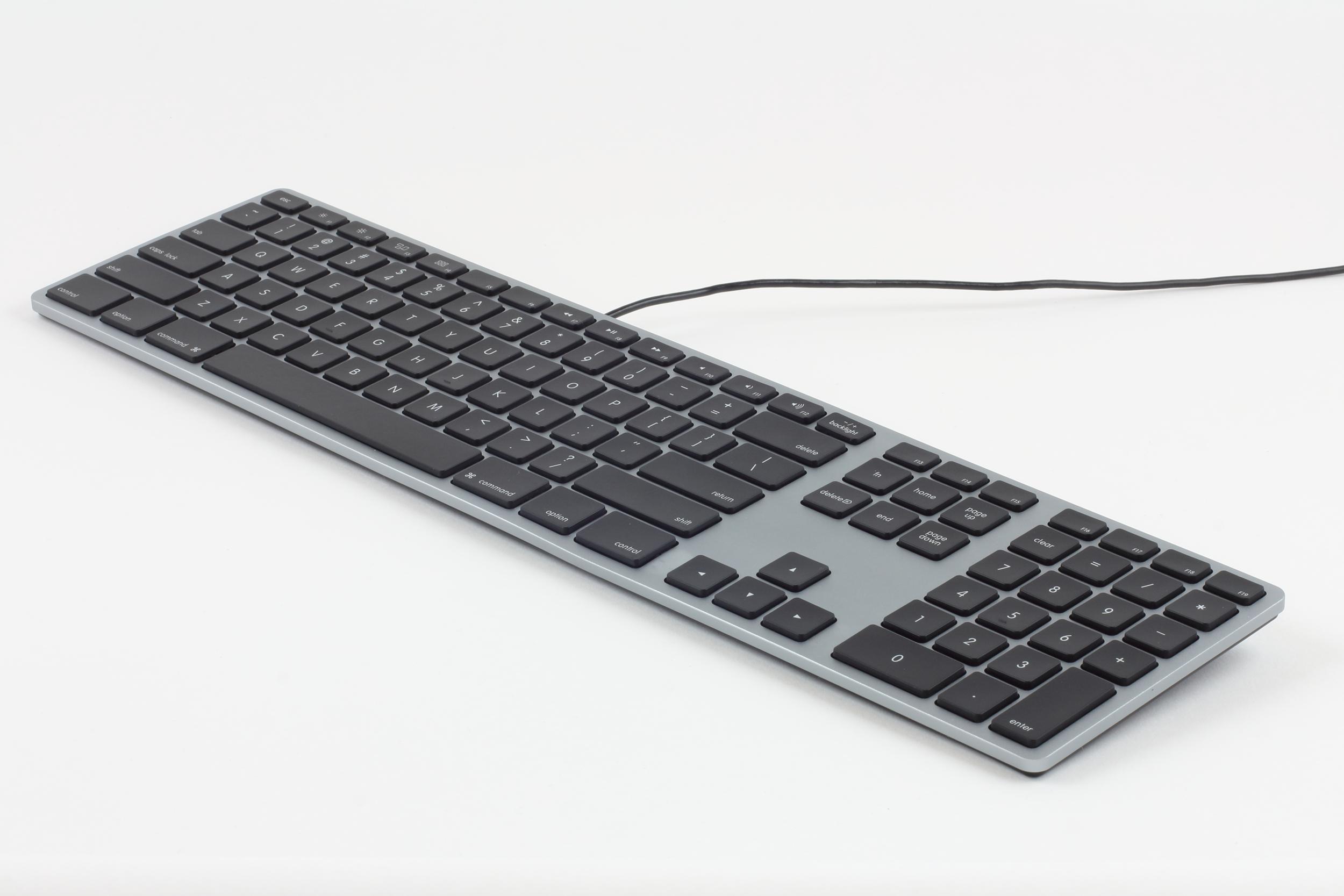 Matias Aluminium Usb Tastatur Fk318lb De Deutsch Qwertz Fur Mac Os Space Grey Ebay